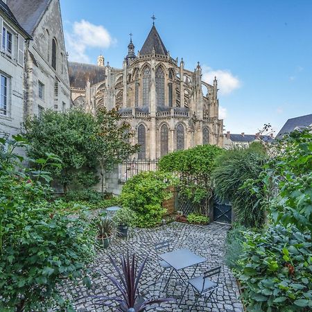 Appartement Raffine Vue Cathedrale, Jardin, Wifi Tours Exteriör bild
