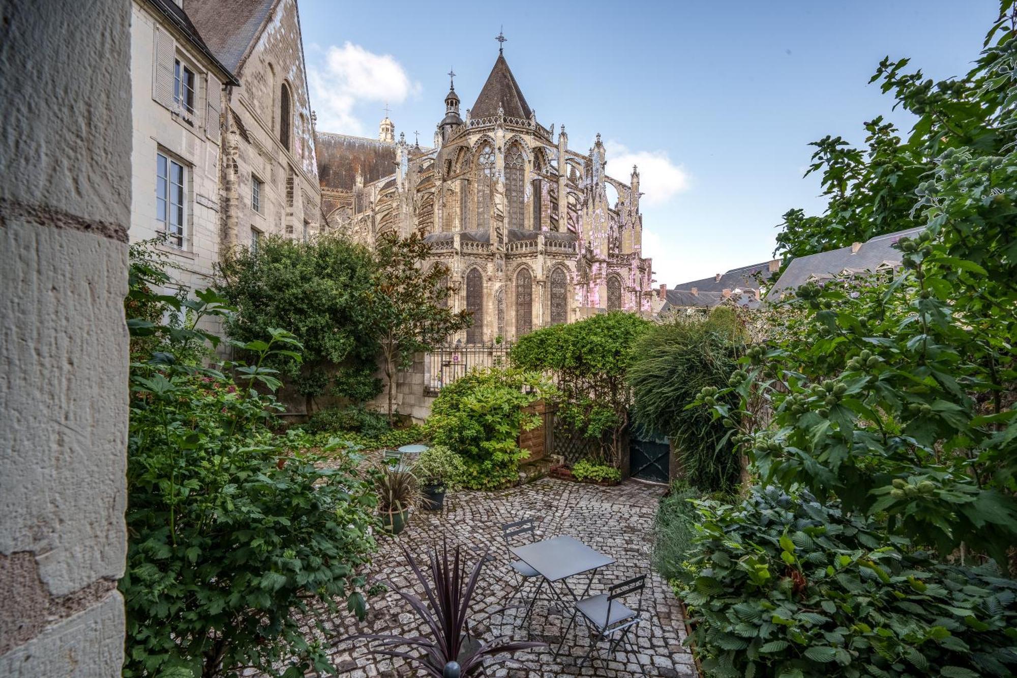 Appartement Raffine Vue Cathedrale, Jardin, Wifi Tours Exteriör bild